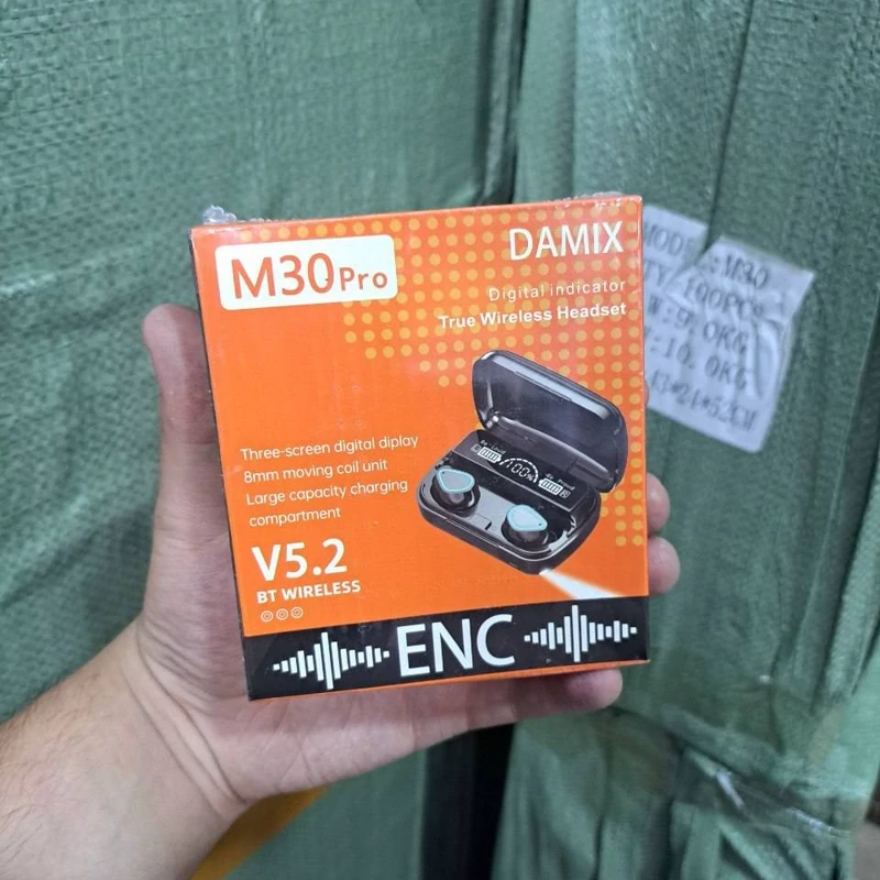 ایرپاد گیمینگ M 30 pro کیس پاور بانکی لمسی