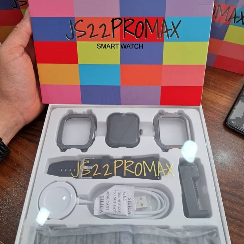 ساعت هوشمند js22 promax پک هیولا کیفیت عالی