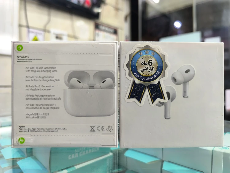 Airpod pro2 پرچم آمریکا شش ماه گارانتی
