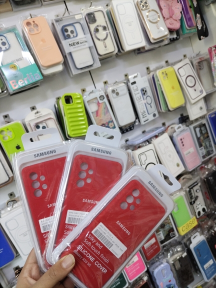 کاور سیلیکونی اورجینال A53 5G اصلی پاکنی اصل