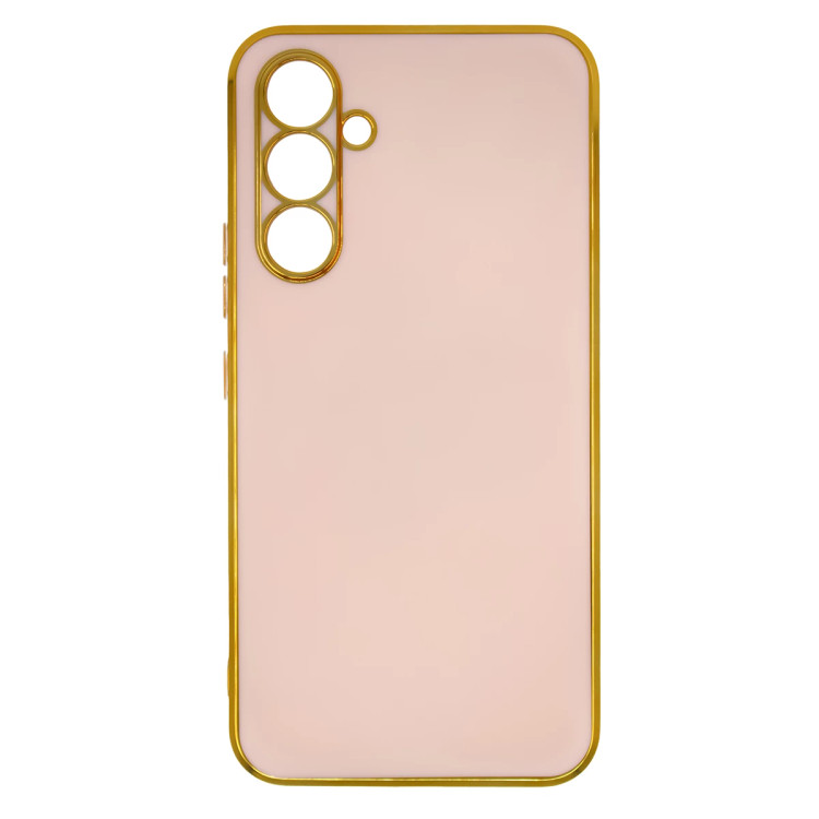 قاب گوشی Samsung A14طرح My Caseمحافظ لنزدار اصلی مشکی سفید صورتی