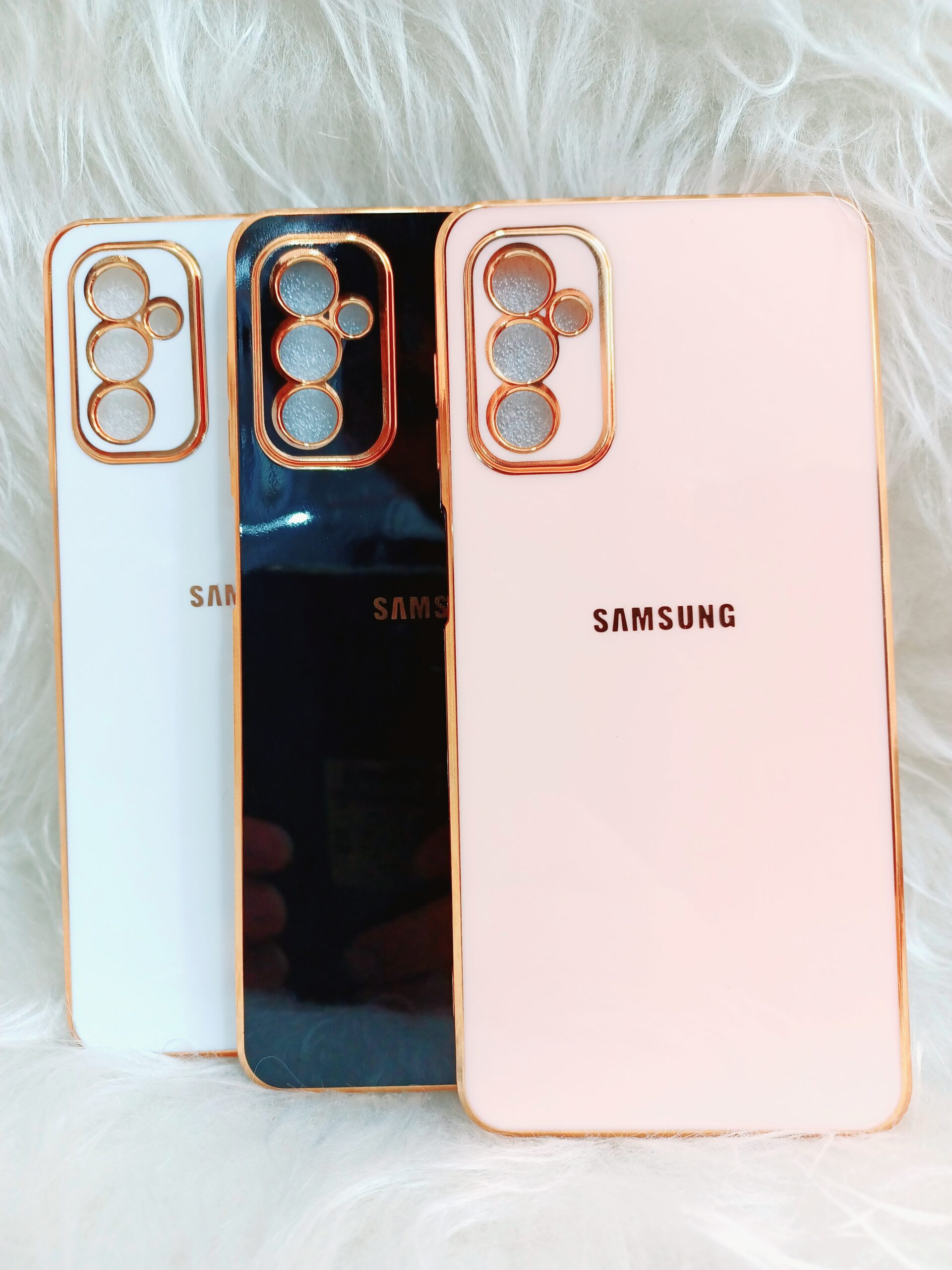 مای کیس سامسونگ Samsung Galaxy A13 5G سفید مشکی شفاف