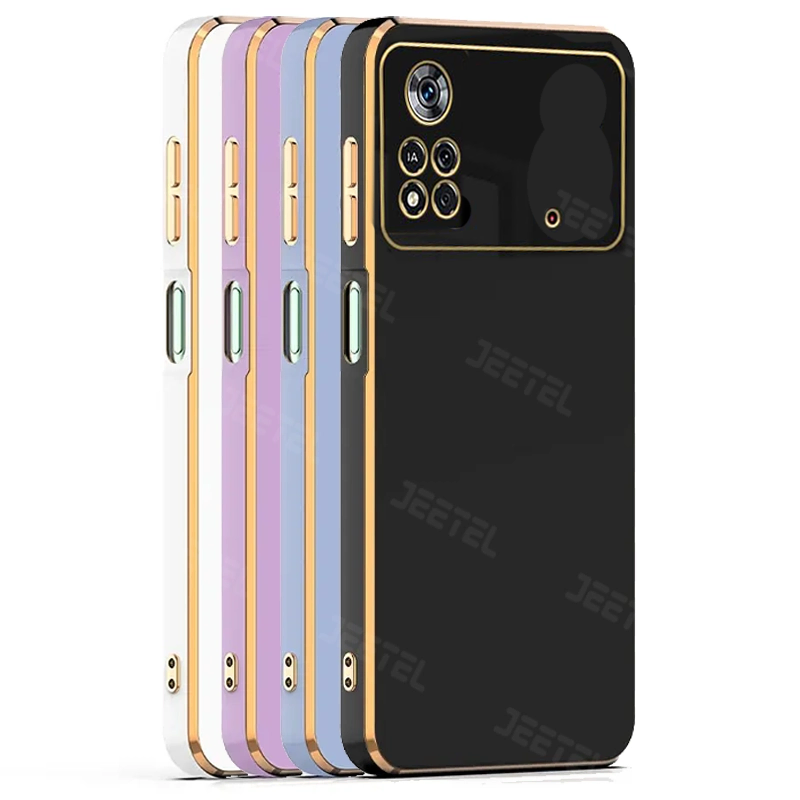 گوشی شیائومی Poco X4 Pro طرح ژله ای مای کیس شفاف