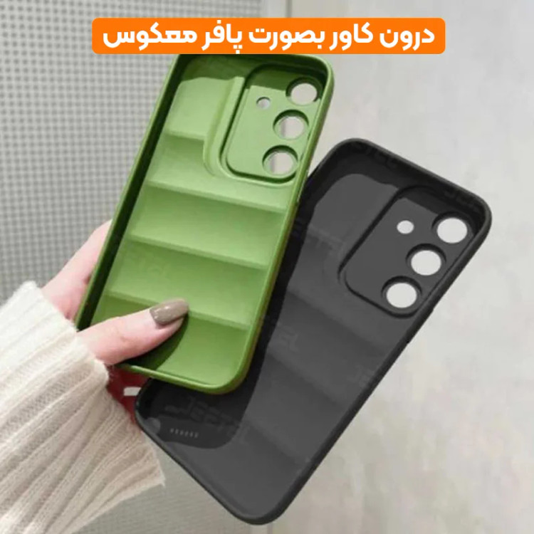 کاور گوشی موبایل مناسب برای شیائومی Redmi 12c مدل پافری ژله ای