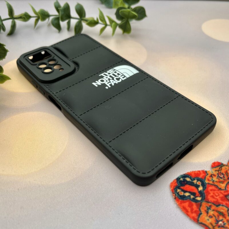 قاب گوشی Redmi Note 11 Pro / Redmi Note 12 Pro 4G شیائومی پافری محافظ لنز دار طرح THE NORTH FACE مات