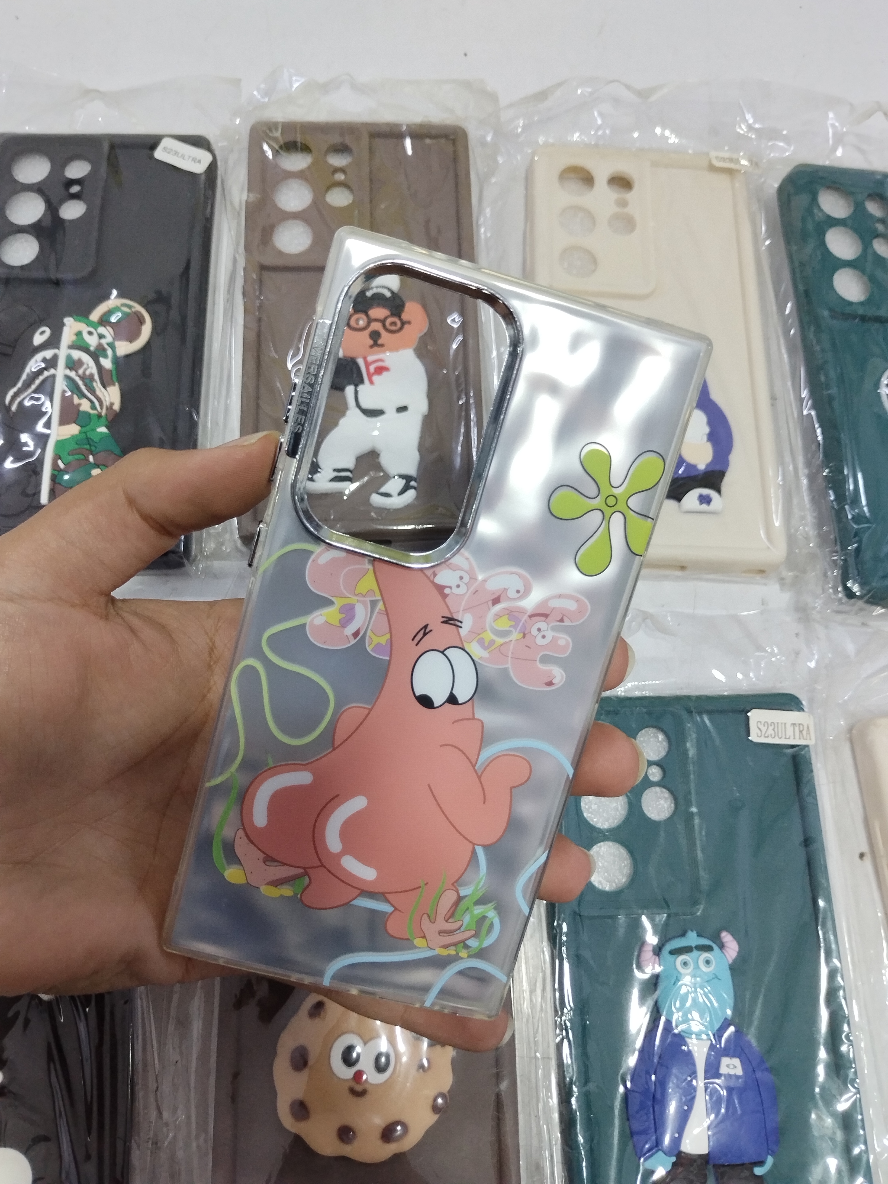 قاب گوشی Galaxy S24 Ultra سامسونگ طرح عروسکی فانتزی هلوگرام سه بعدی طرح دار