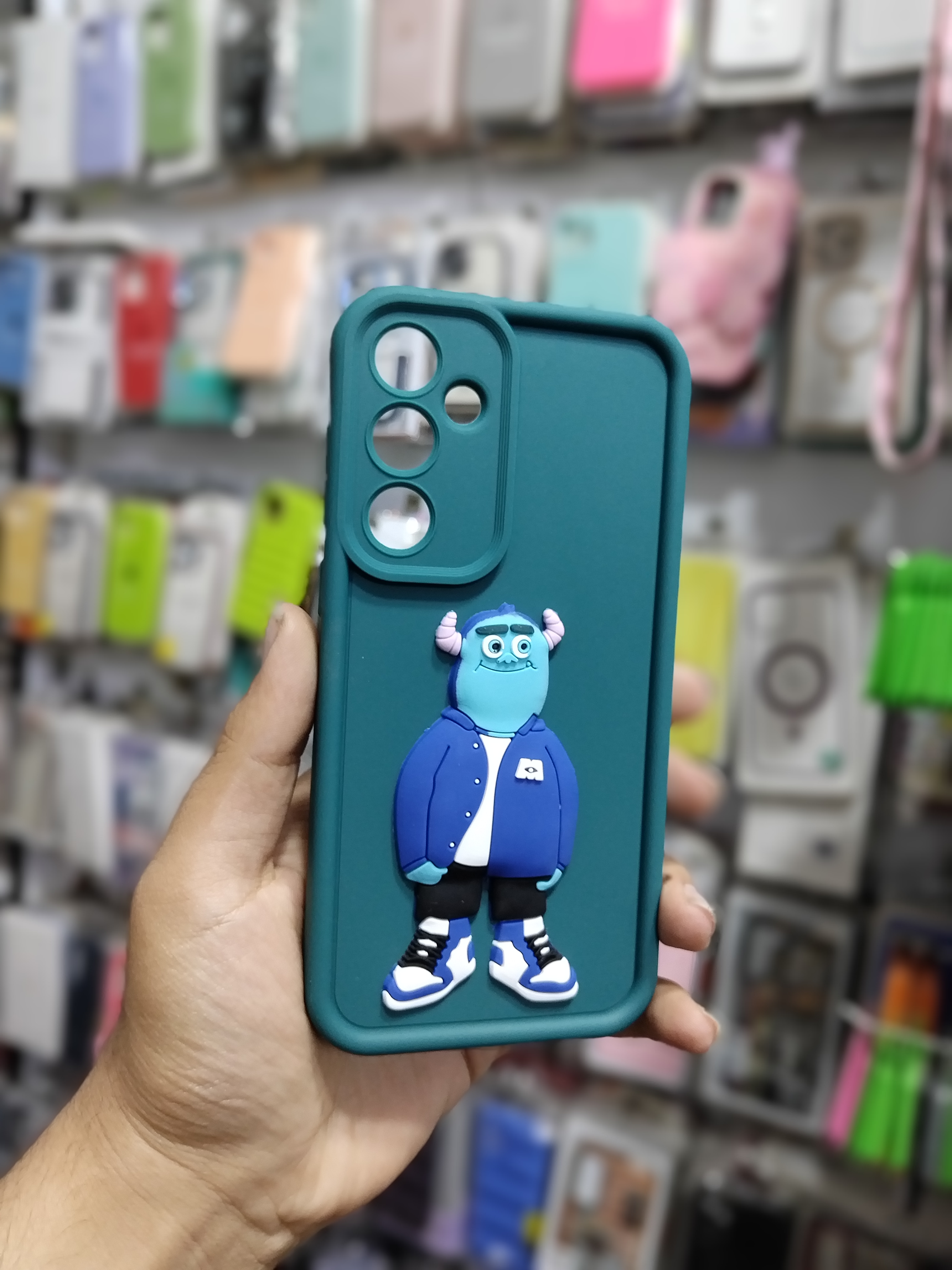 قاب گوشی Galaxy A34 سامسونگ طرح سیلیکونی عروسکی فانتزی برجسته سه بعدی طرح دار