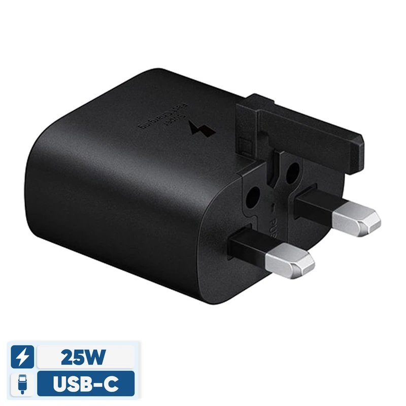 شارژر گوشی سامسونگ A26 ظرفیت ۲۵ وات با پورت USB Type C
