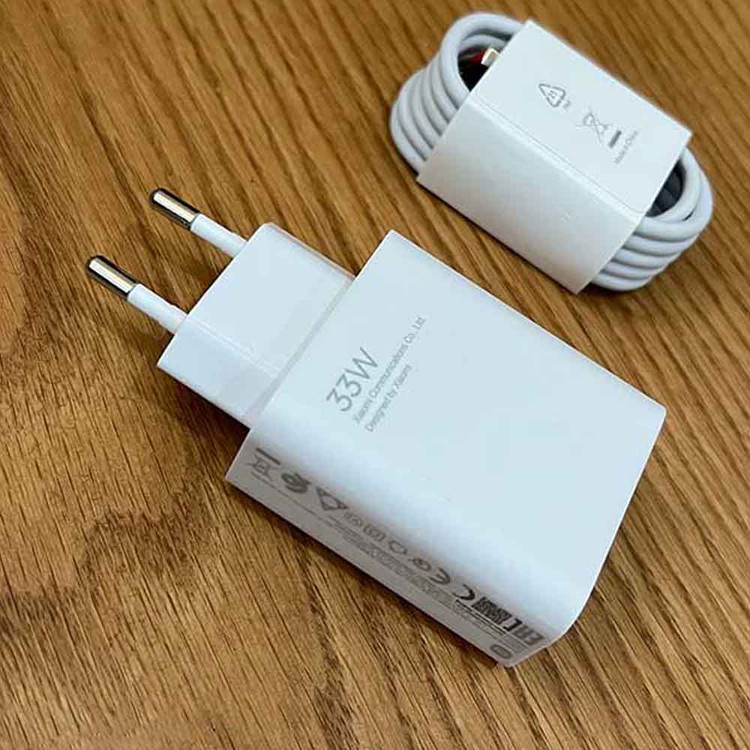 شارژر شیائومی Redmi Note 12 ظرفیت ۳۳ وات با پورت USB Type C