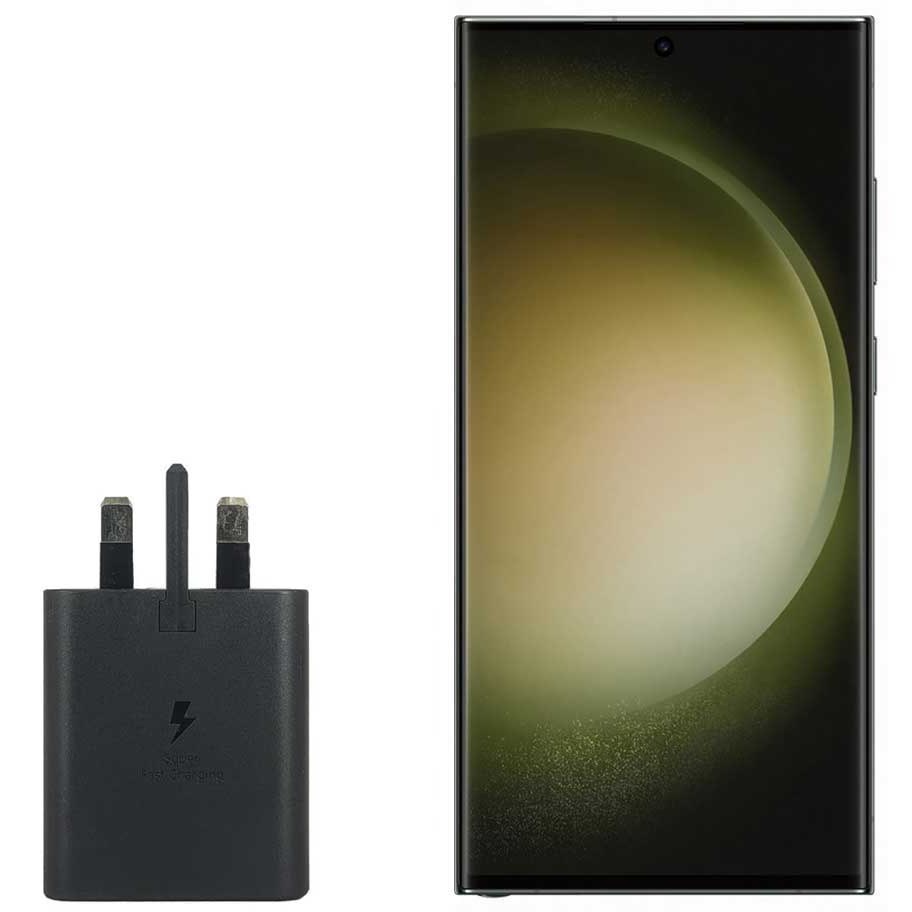 شارژر سامسونگ S23 Ultra مدل EP-TA845 توان ۴۵ وات سوپرفست