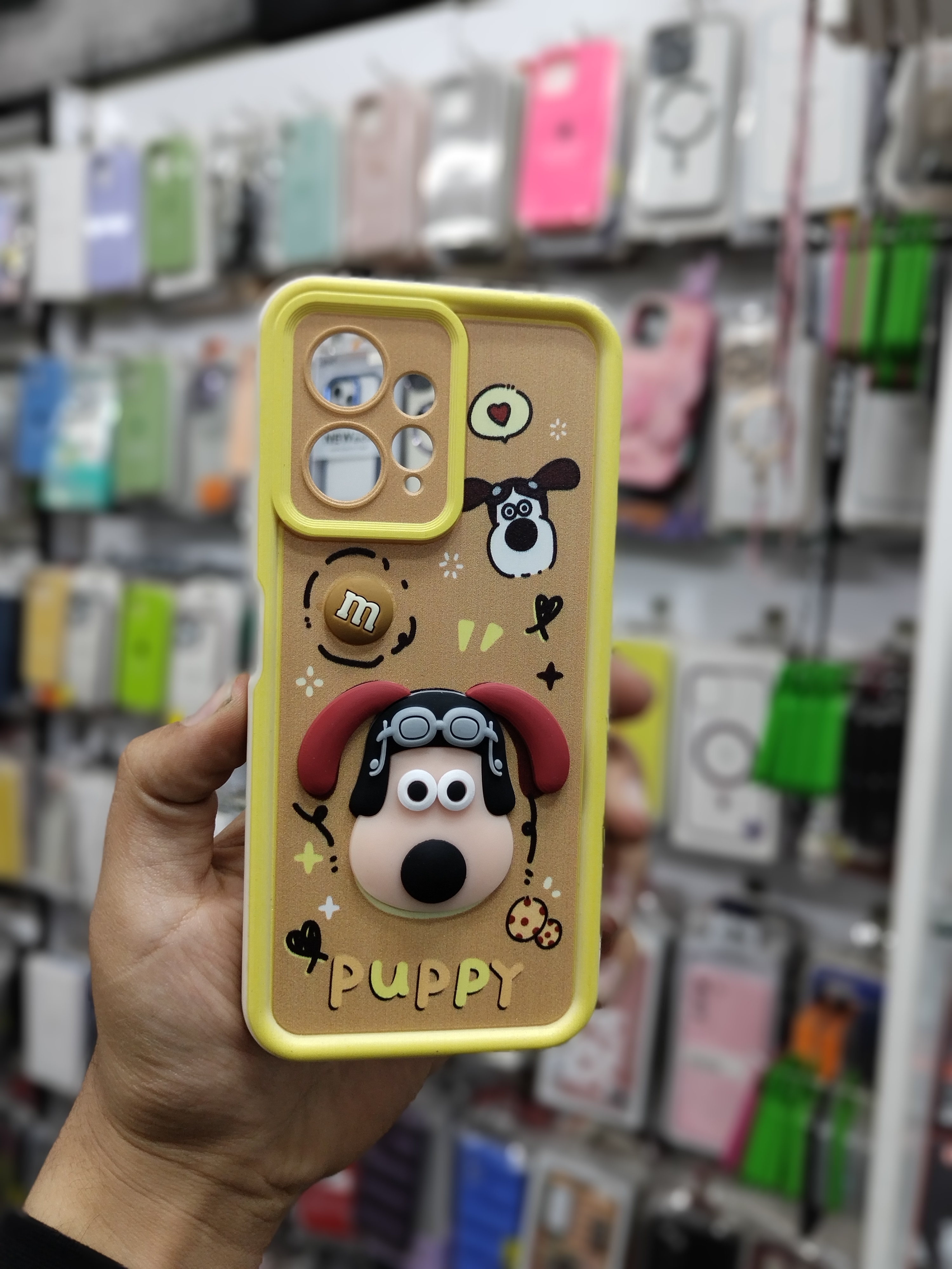 قاب گوشی شیائومی Redmi Note 12 طرح سیلیکونی عروسکی