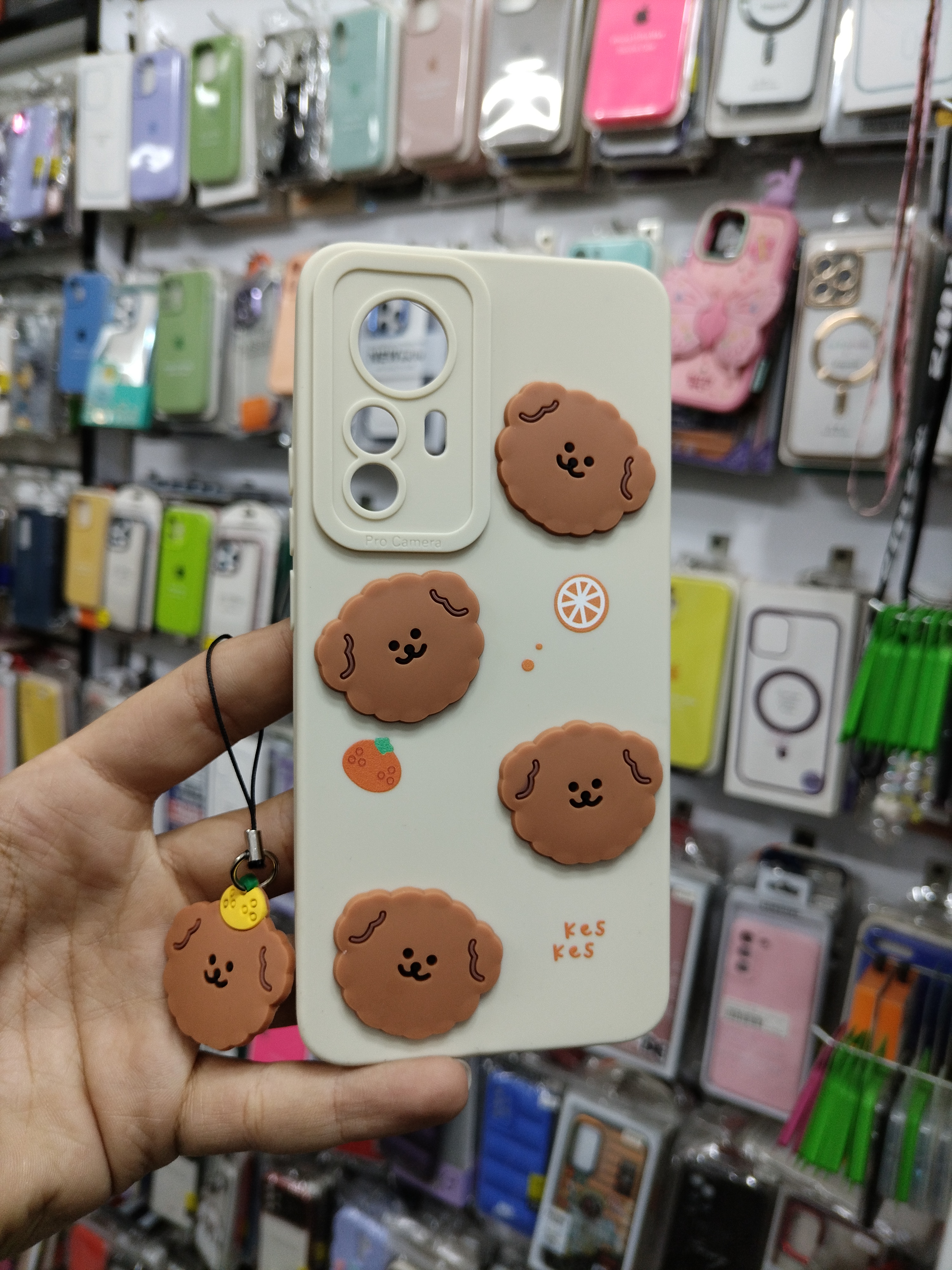 قاب گوشی Xiaomi 12T - Xiaomi 12T Pro شیائومی طرح سیلیکونی عروسکی با آویز