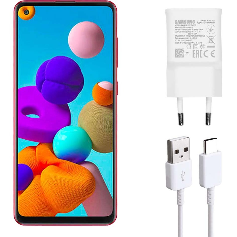 شارژر اصلی گلکسی آ 21 اس سامسونگ Galaxy A21s