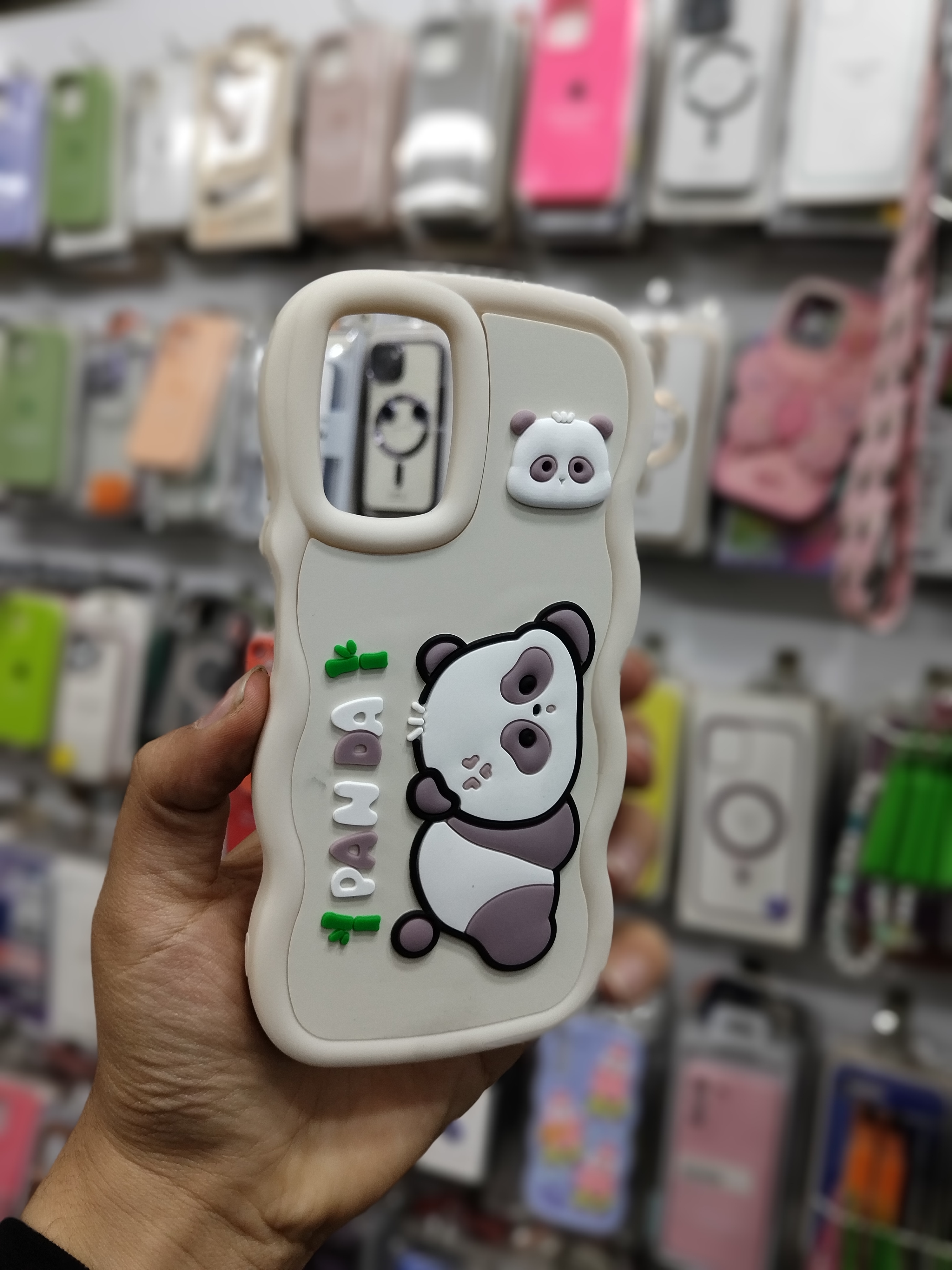 قاب عروسکی شیائومیNote 10 / Note 10s طرح سیلیکونی برجسته