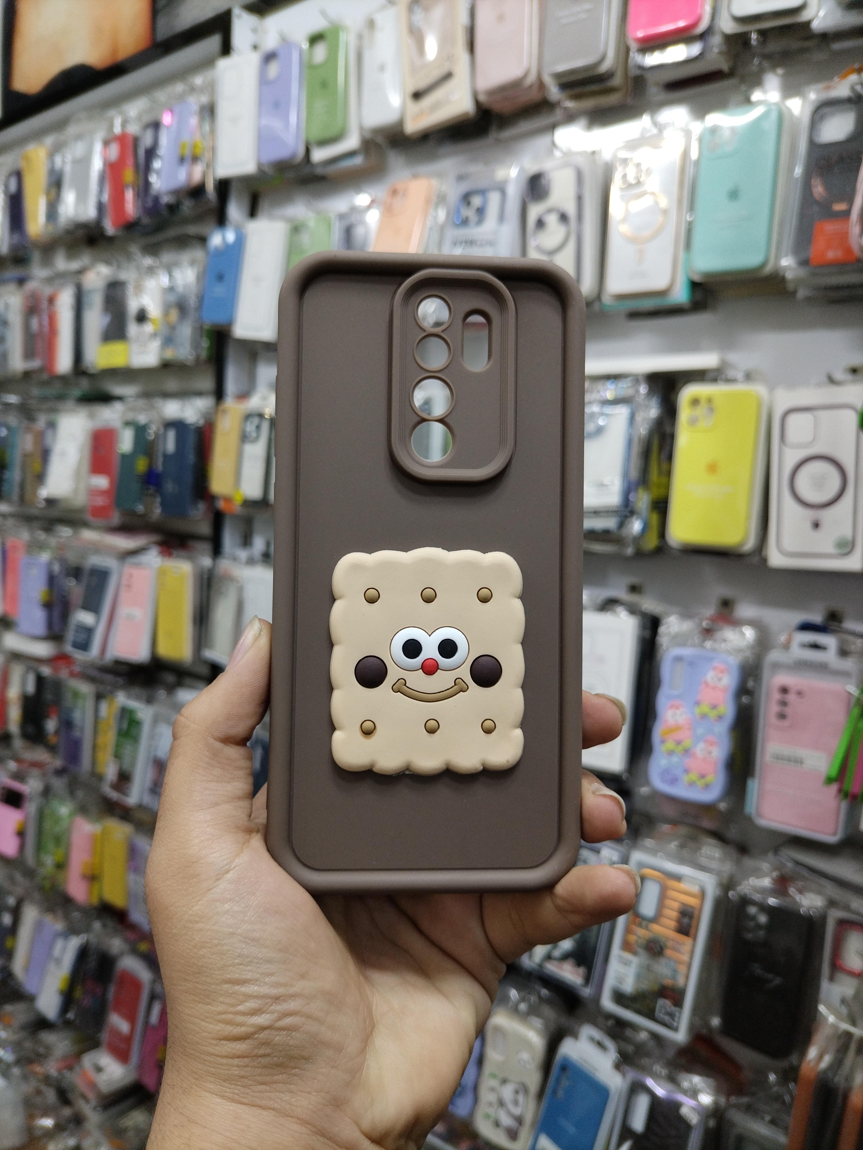 قاب گوشی Redmi Note 8 Pro شیائومی سیلیکونی فانتزی عروسکی برجسته