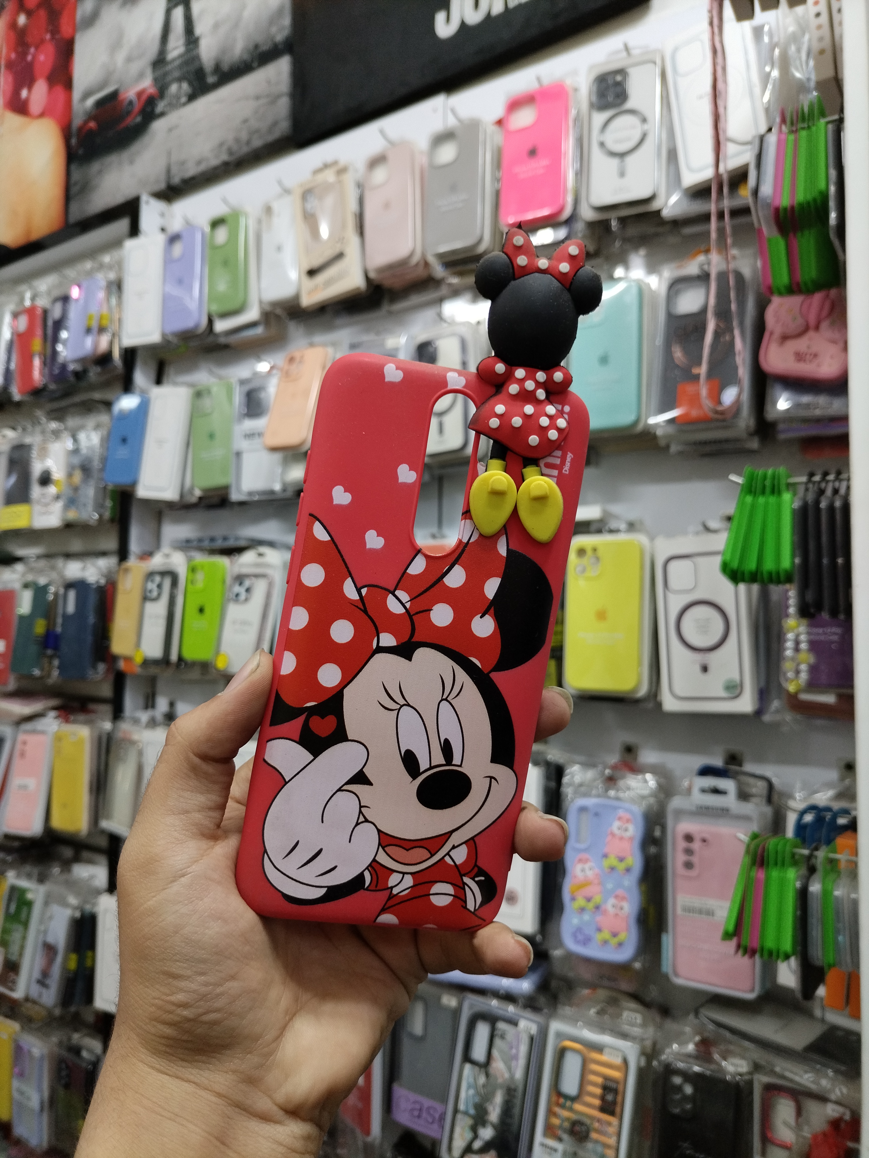 قاب گوشی Redmi Note 8 Pro شیائومی سیلیکونی فانتزی عروسکی برجسته