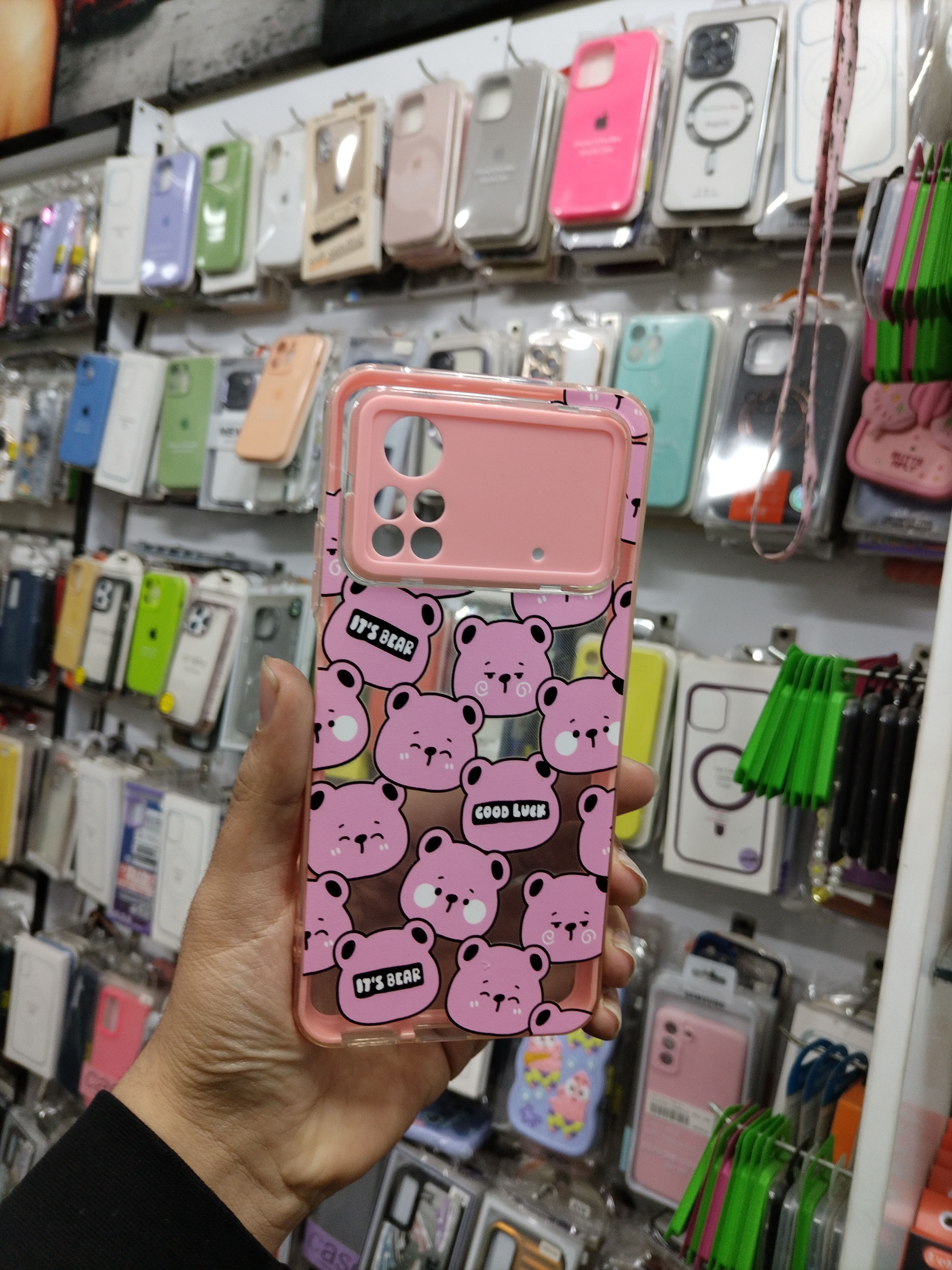 قاب گوشی Poco X4 Pro 5G شیائومی ژله ای طرح دار عروسکی شفاف محافظ لنز