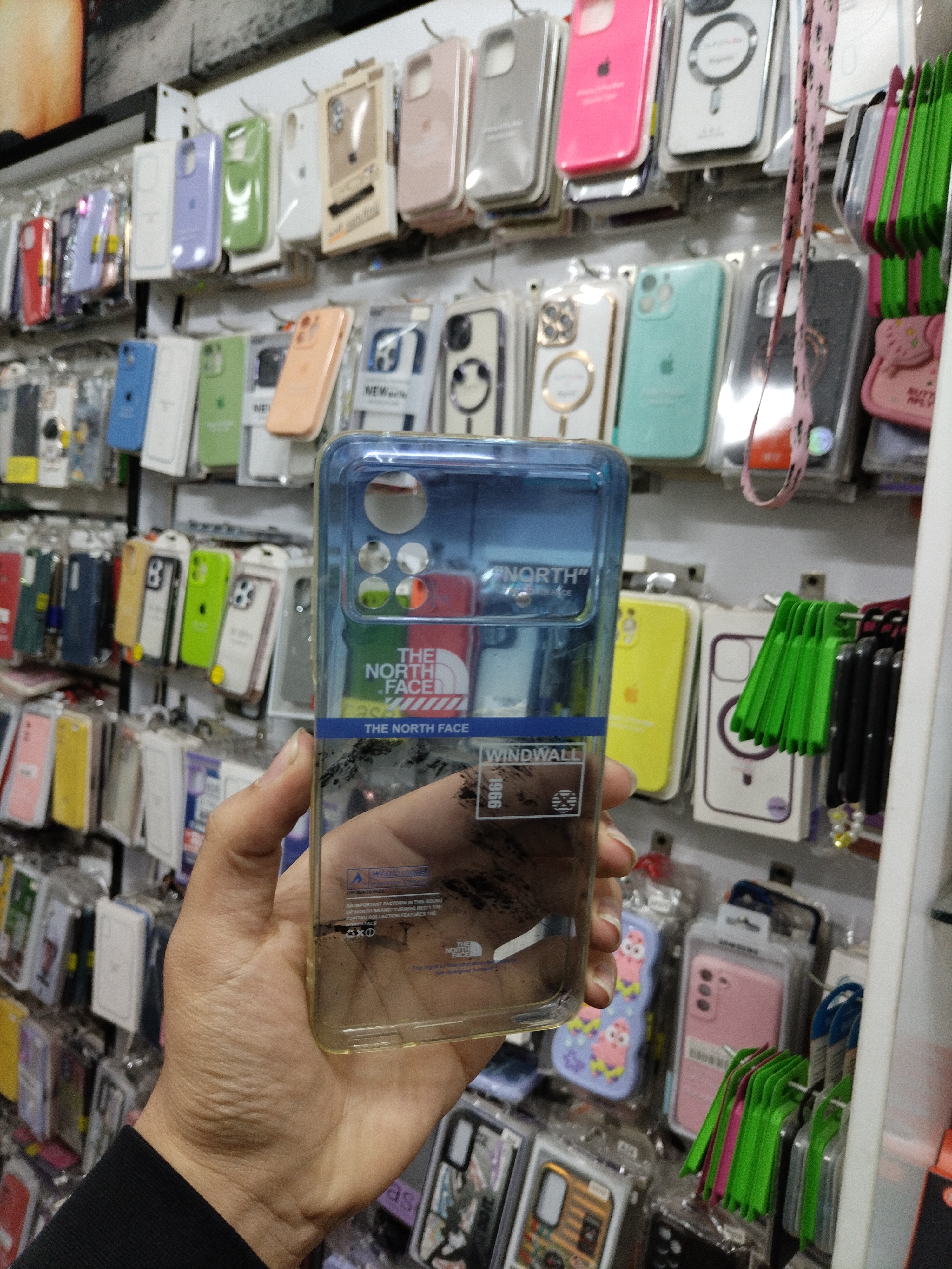 قاب گوشی Poco X4 Pro 5G شیائومی ژله ای طرح دار شفاف محافظ لنز در