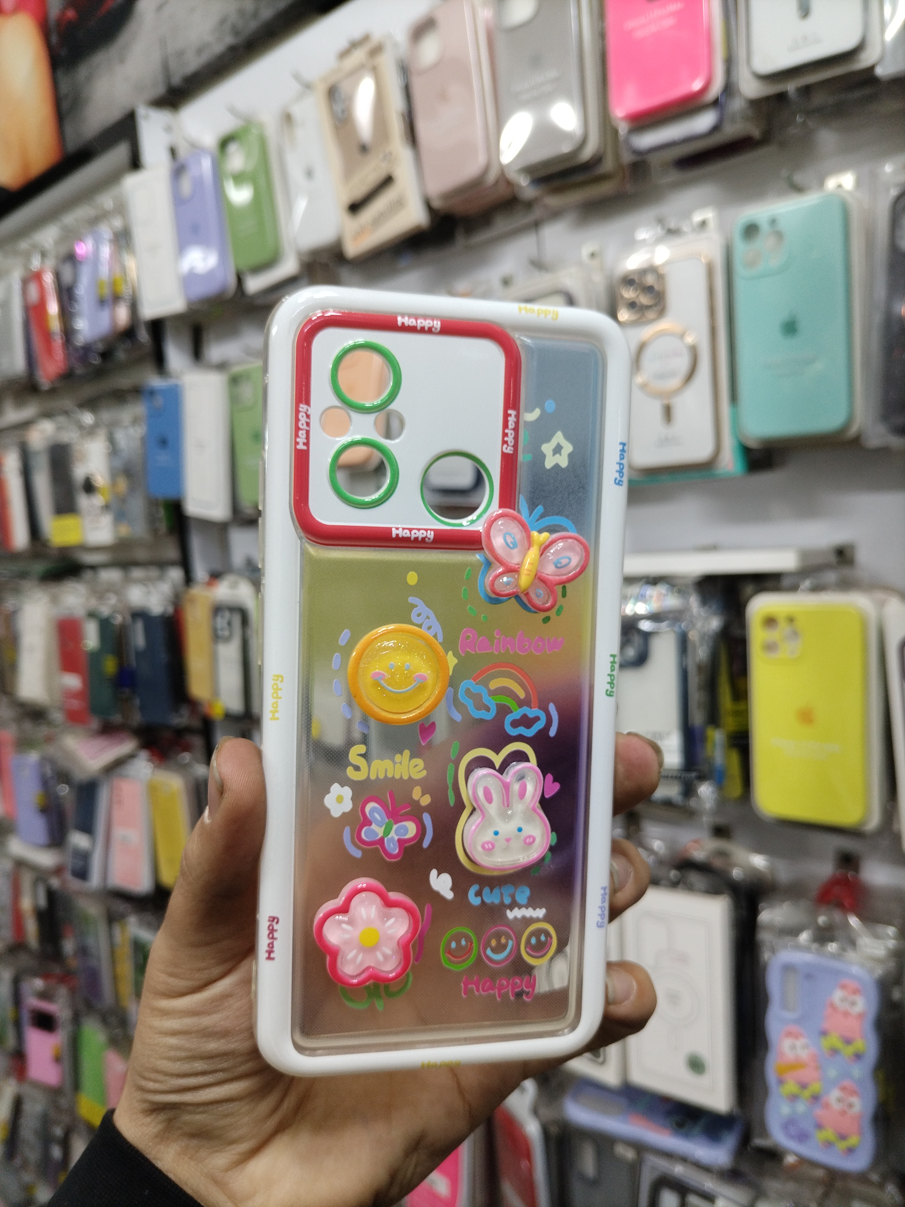 قاب فانتزی مدل عروسکی برجسته مناسب شیائومی Redmi 12C