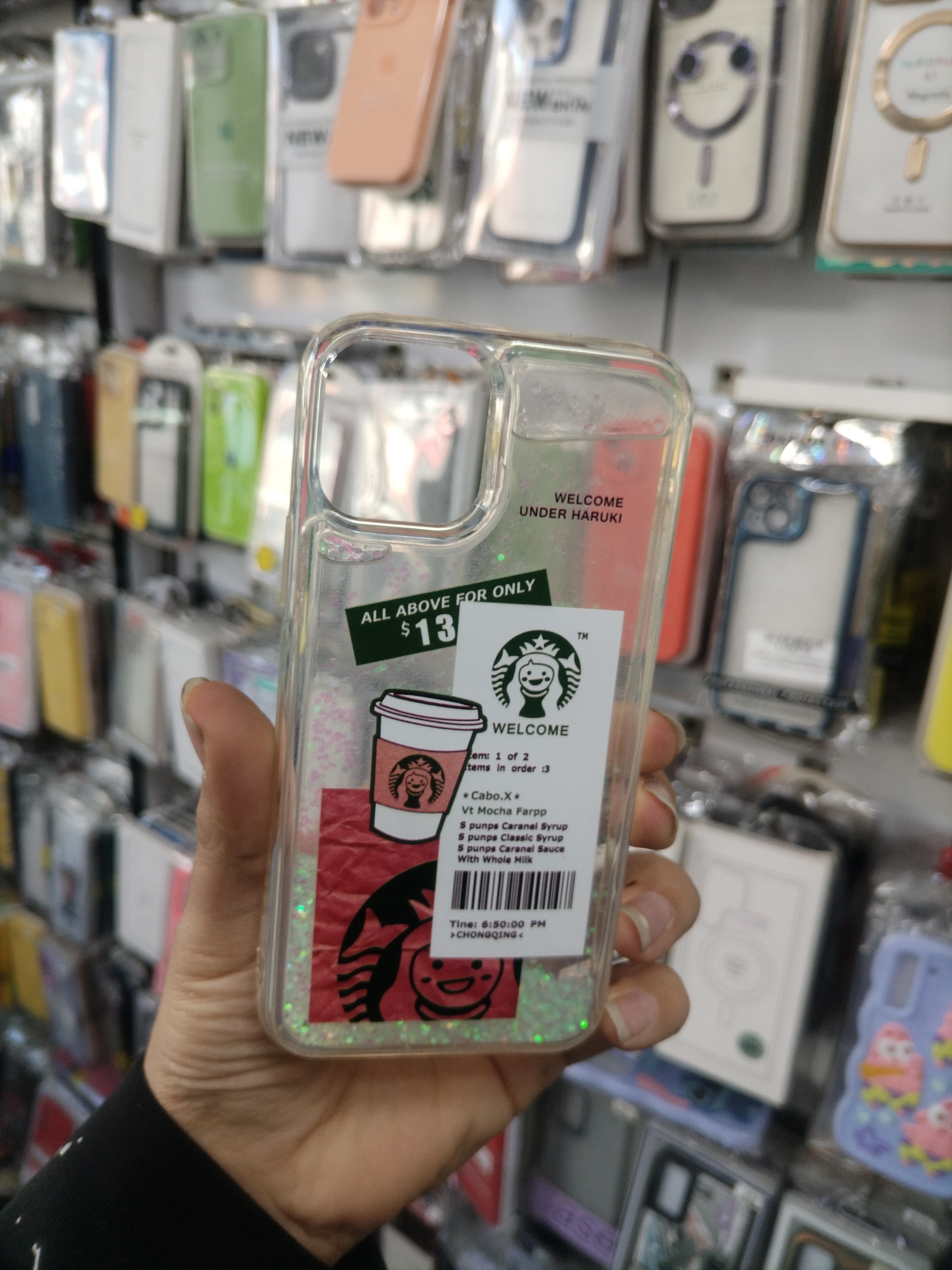 کاور طرح دار برای گوشی IPHONE 11 Pro مدل آکواریومی