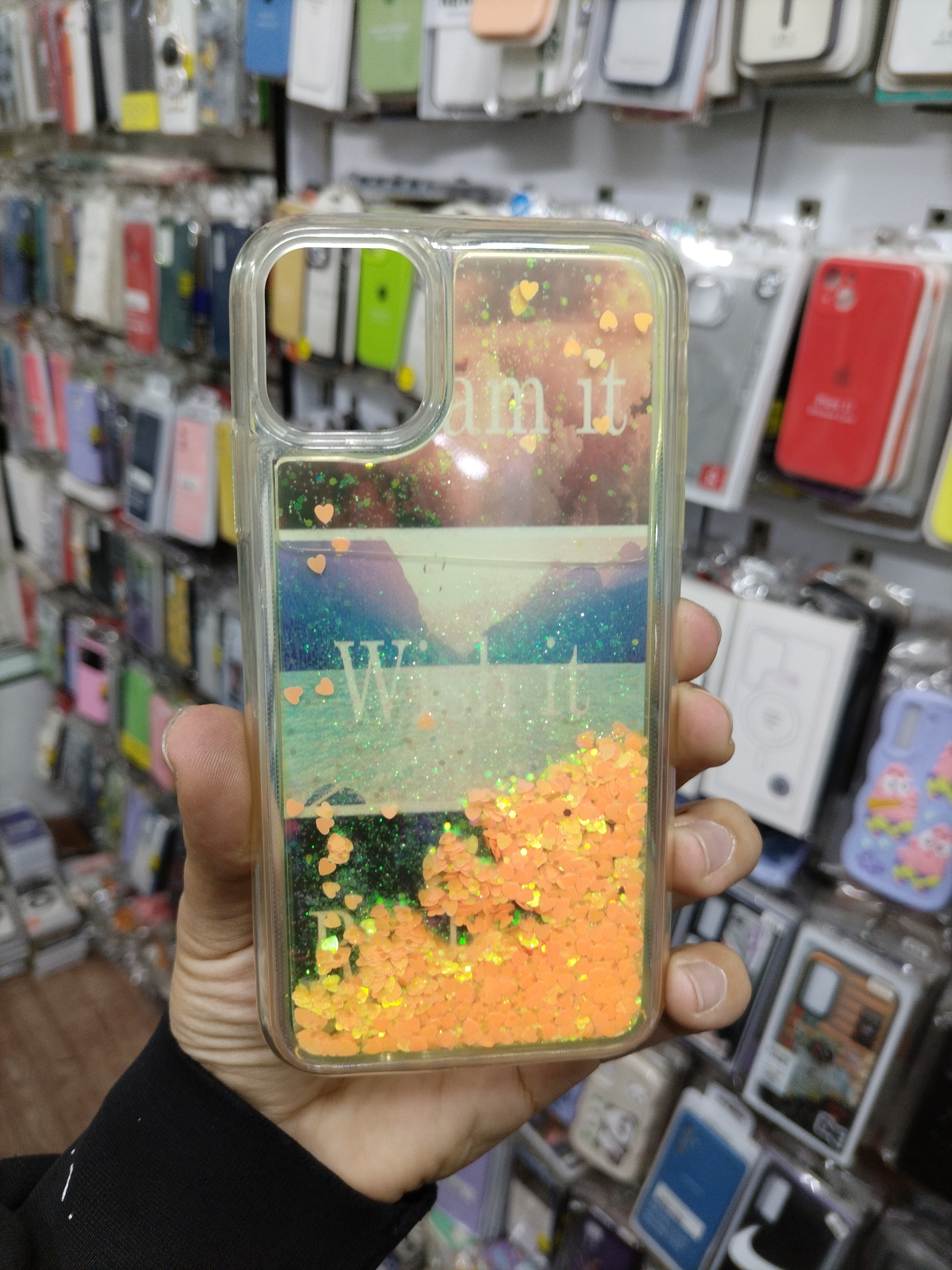 کاور ژله ای اپل مدل آیفون ۱۱ آکواریومی
