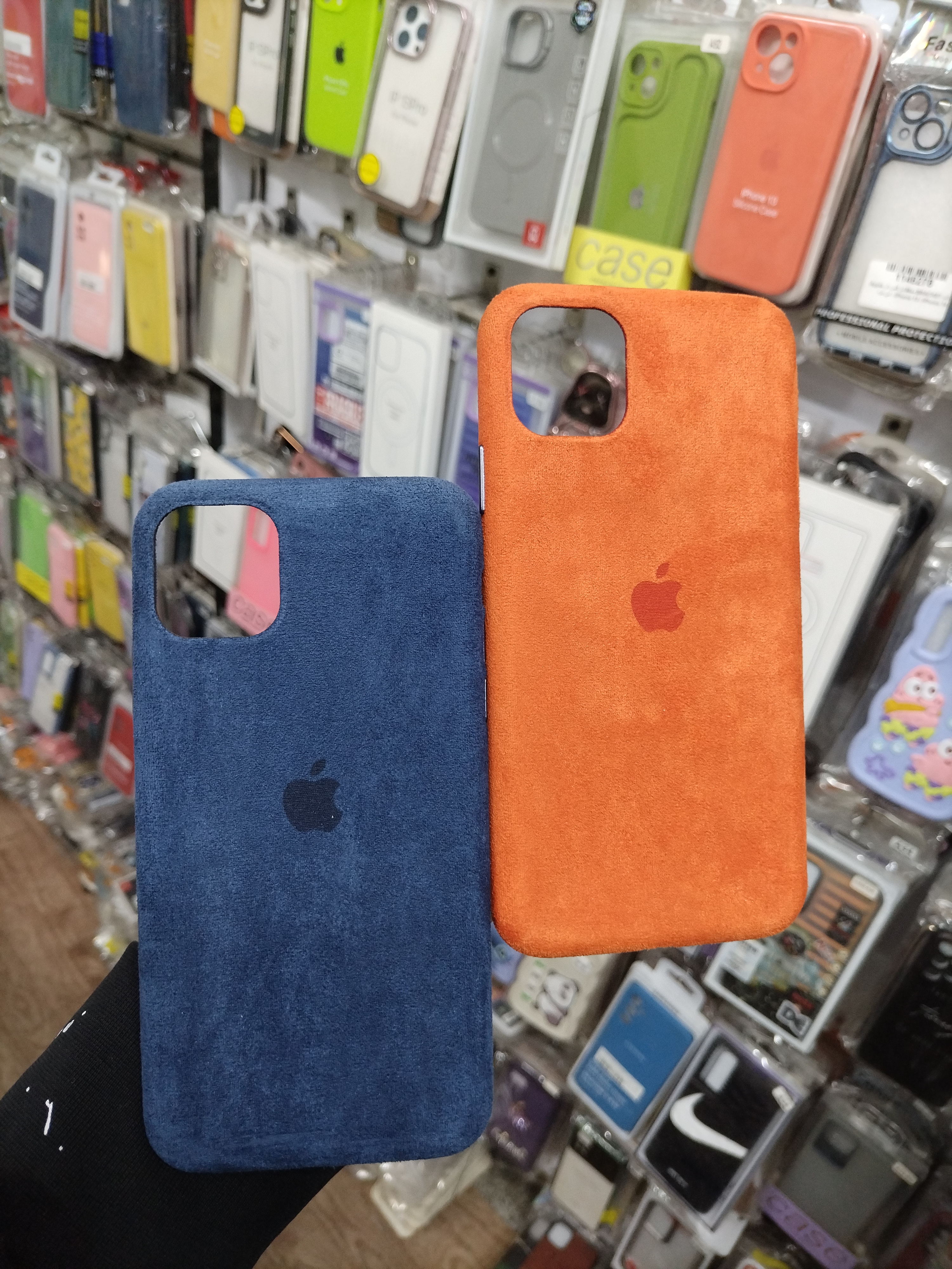 قاب مخملی آیفون 11 پرومکس | Iphone 11 Pro Max طرح سیلیکونی مخملی