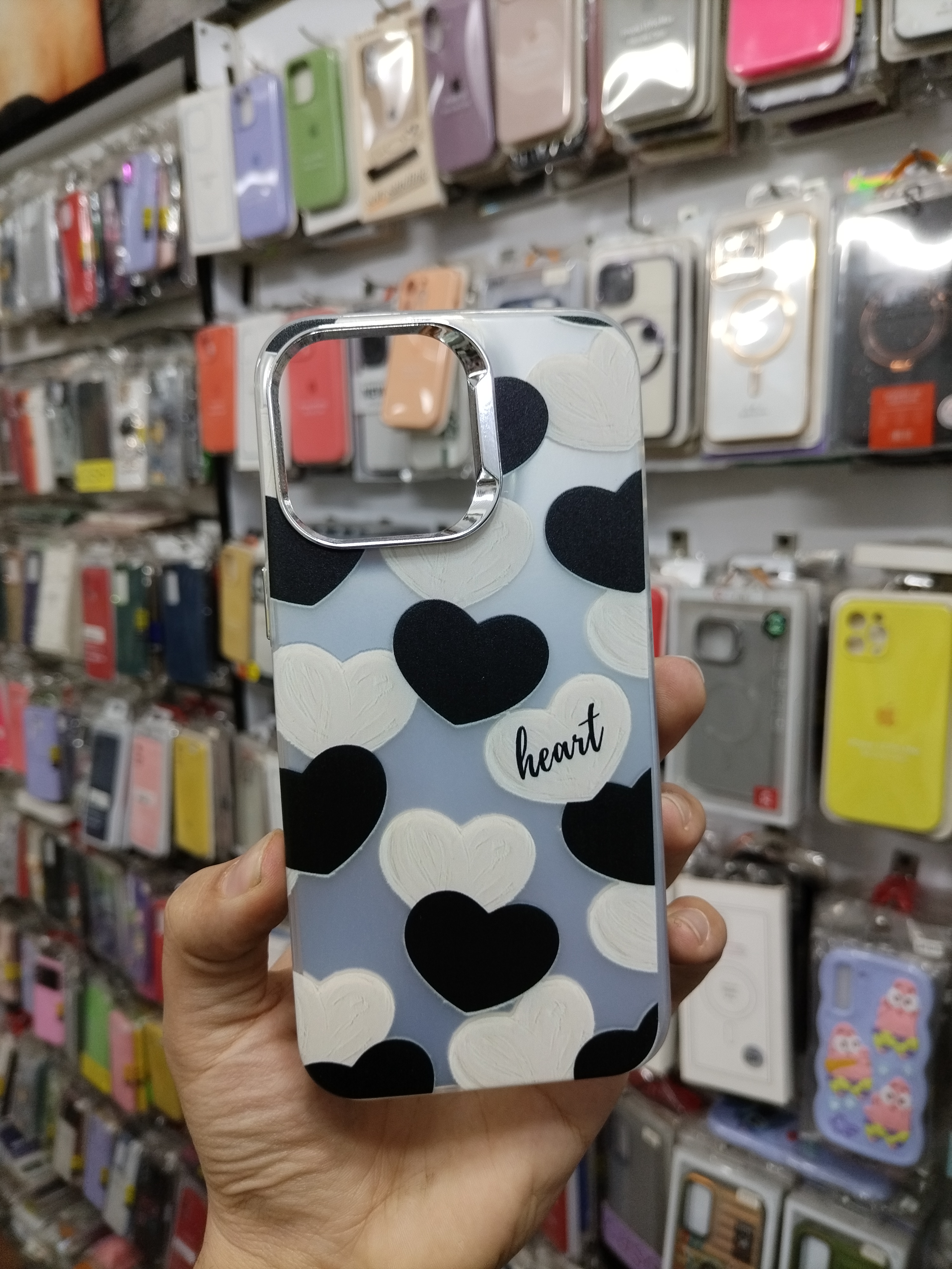 قاب گوشی Apple iPhone 15 Pro Max طرح دار رنگ ثابت