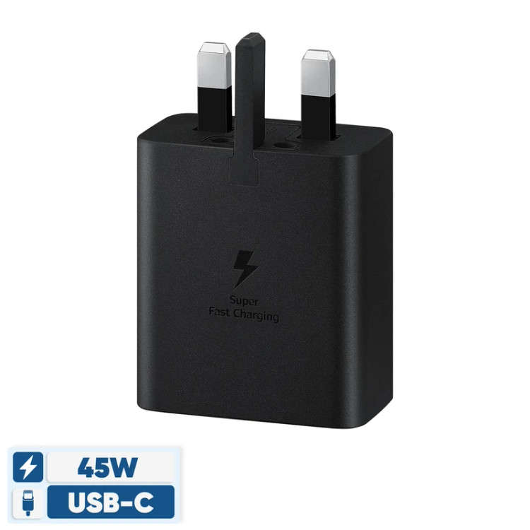 شارژر دیواری سامسونگ مدل EP-T4510 توان 45 وات به همراه کابل تایپ سی
