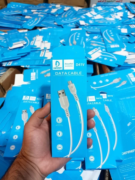 کابل شارژ اورجینال DENMEN مدل D41 میکرو