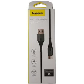 کابل شارژ تایپ سی baseus مدل BS-03T چراغ دار