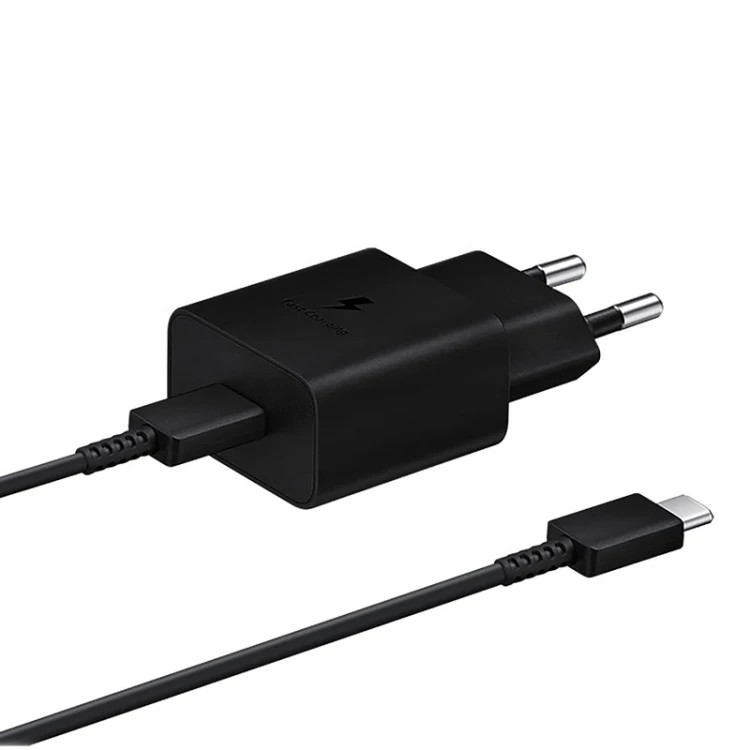 شارژر سامسونگ مدل EP-T1510 توان 15 وات دو پین همراه کابل اصل
