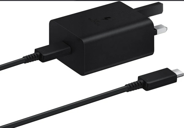 شارژر سامسونگ مناسب A56 مدل EP-T4511 45W سه پین همراه کابل اصل+گارانتی