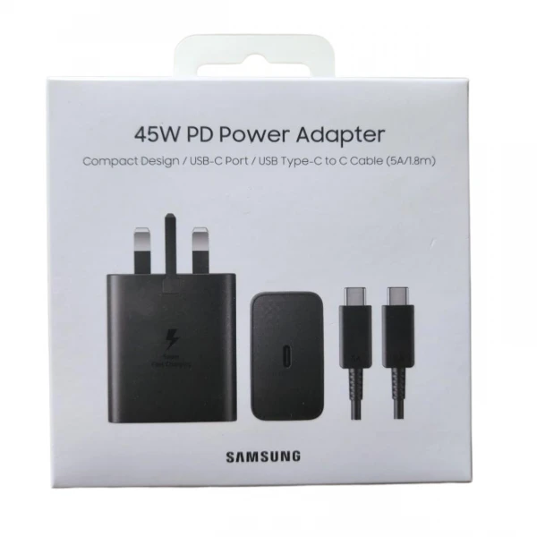 شارژر گوشی سامسونگ Galaxy A36 ظرفیت ۴۵ وات سوپرفست