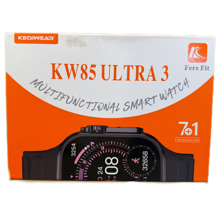 ساعت هوشمند KEQIWEAR مدل KW85 ultra3 هفت بند
