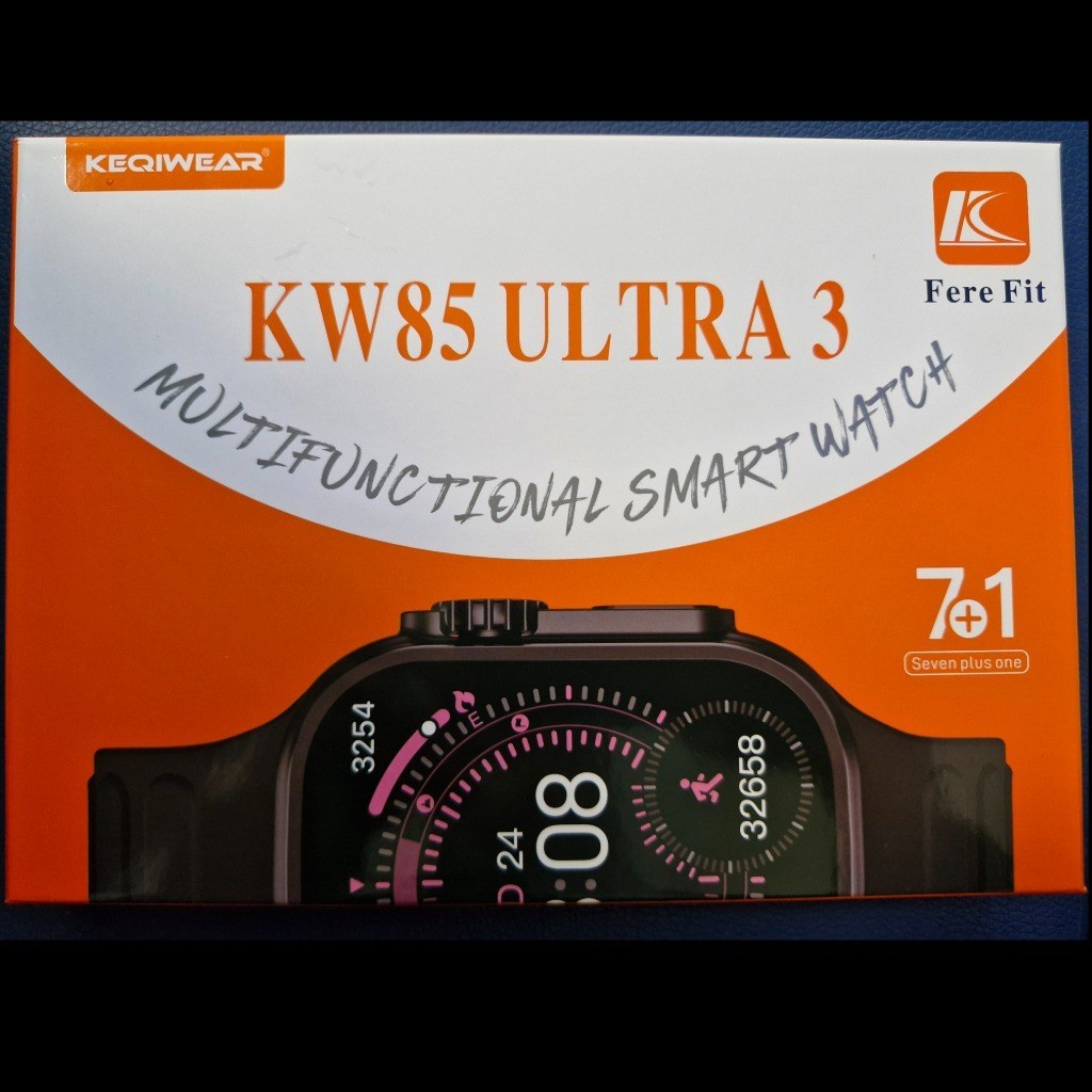 ساعت هوشمند KEQIWEAR مدل KW85 ultra3 هفت بند