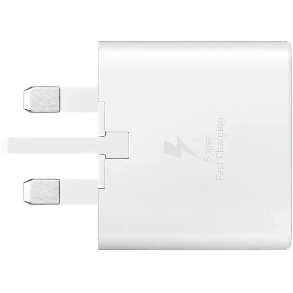 آداپتور 25 وات اصلی سه پین سامسونگ Samsung 25W Super Fast Charger 3pin