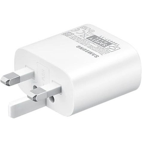 آداپتور 25 وات اصلی سه پین سامسونگ Samsung 25W Super Fast Charger 3pin